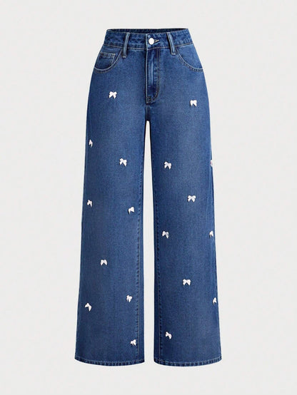 Bow jeans - MYSTERYBOXS