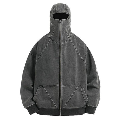 Ninja mask unique design hooded sweatshirt - MYSTERYBOXS