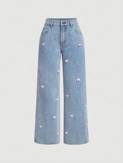 Bow jeans - MYSTERYBOXS
