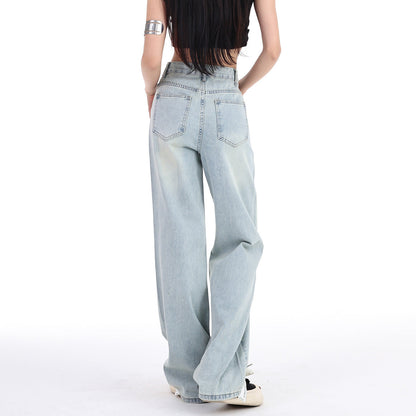 Embroidered diamond jeans - MYSTERYBOXS