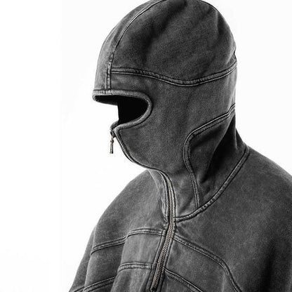 Ninja mask unique design hooded sweatshirt - MYSTERYBOXS