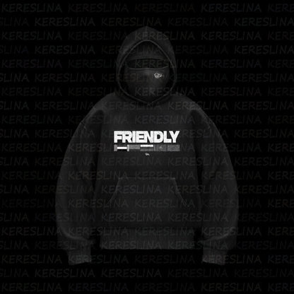 Ninja mask double hooded unique design hooded sweatshirt - MYSTERYBOXS