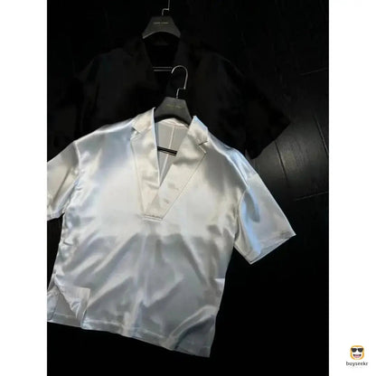 Cool & Confident — The V-Neck Lounge Set for Summer - MYSTERYBOXS