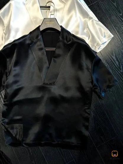 Cool & Confident — The V-Neck Lounge Set for Summer - MYSTERYBOXS