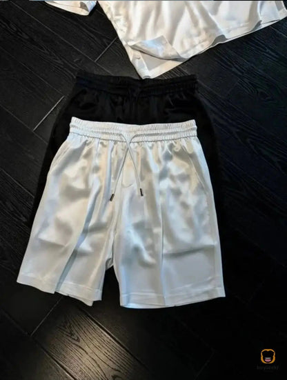 Cool & Confident — The V-Neck Lounge Set for Summer - MYSTERYBOXS