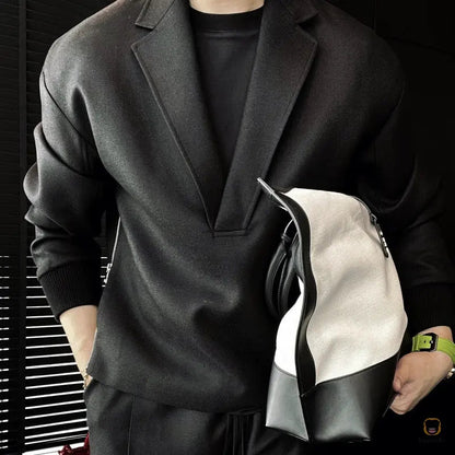 Style Meets Comfort — V-Neck Lounge Set for Every Moment - MYSTERYBOXS