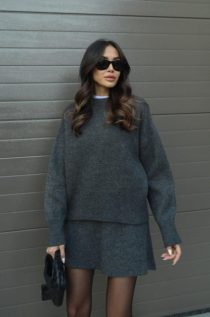 Violet Knit Set - MYSTERYBOXS