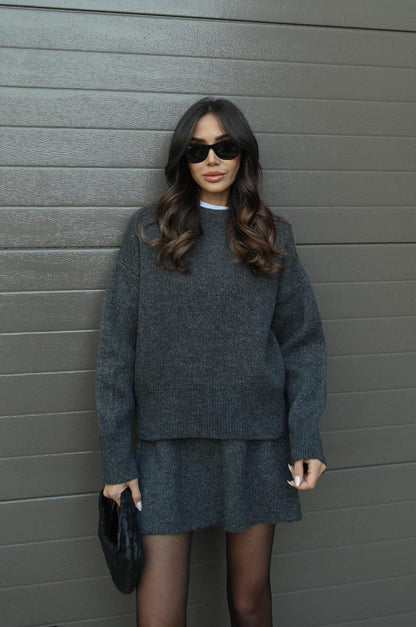 Violet Knit Set - MYSTERYBOXS