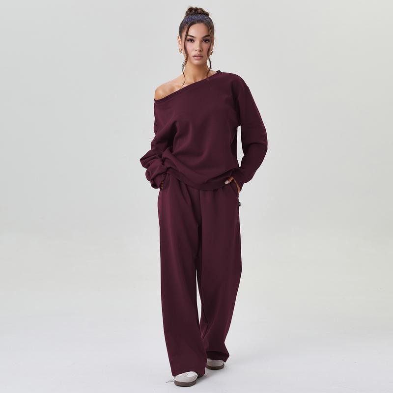 Off-shoulder casual fashion two-piece suit - MYSTERYBOXS