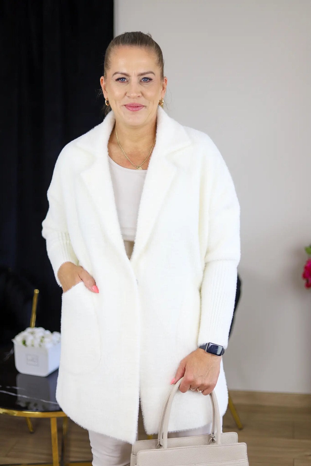 Cashmere warm coat - MYSTERYBOXS