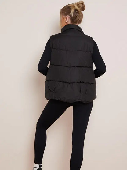 Women’s Fall Winter Thick Woven Vest Jacket - MYSTERYBOXS
