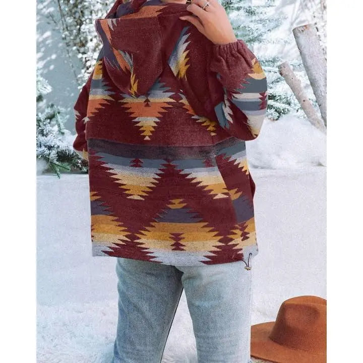 Loose zipper sports hoodie top - MYSTERYBOXS