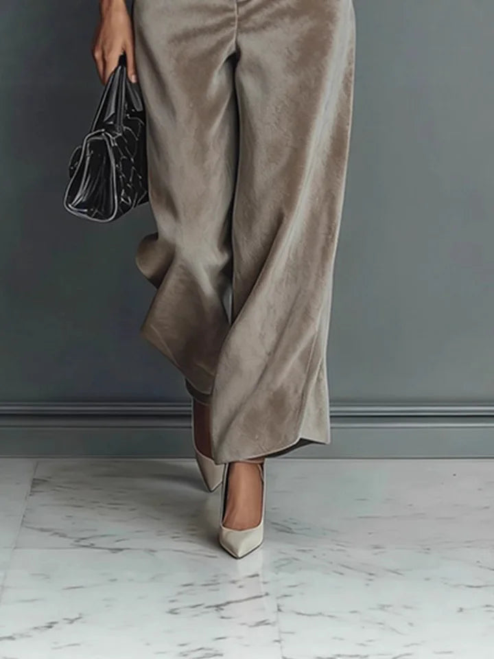 WOMEN'S TURTLENECK CASUAL WARM VELVET SUIT - MYSTERYBOXS