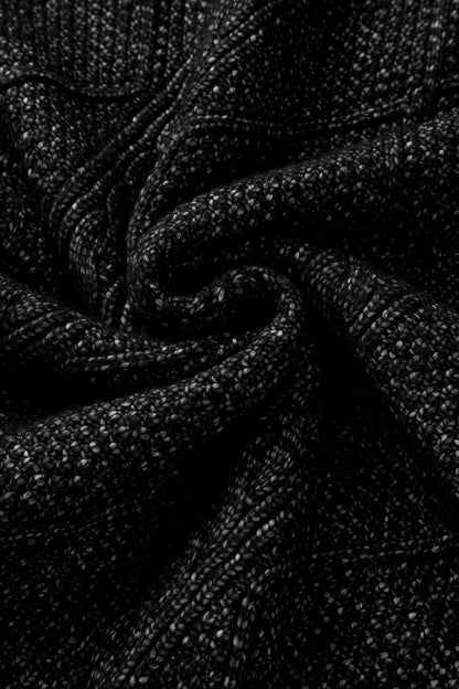 knitted twist textured sweater skirt - MYSTERYBOXS