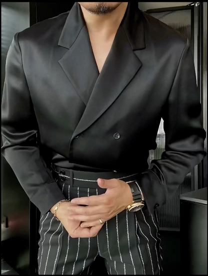 Luxury Silk Touch Business Suit (Spring & Summer Edition) - MYSTERYBOXS
