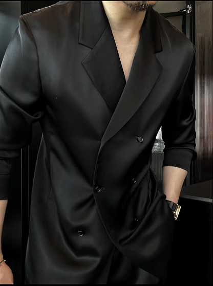 Luxury Silk Touch Business Suit (Spring & Summer Edition) - MYSTERYBOXS