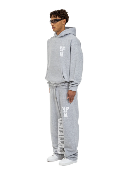 Chic Letter-Embossed Casual Sportswear Set