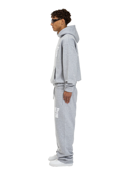 Chic Letter-Embossed Casual Sportswear Set