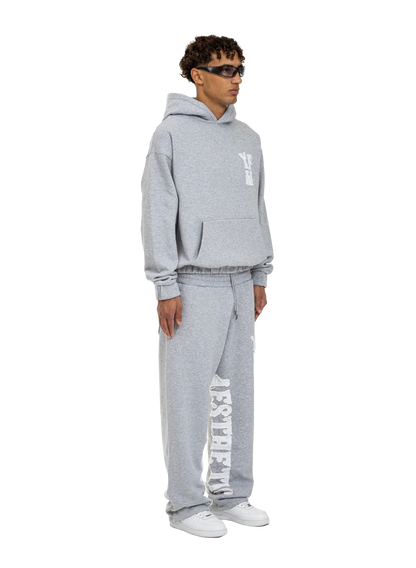 Chic Letter-Embossed Casual Sportswear Set