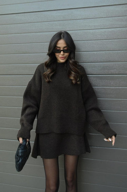Violet Knit Set - MYSTERYBOXS
