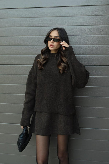 Violet Knit Set - MYSTERYBOXS