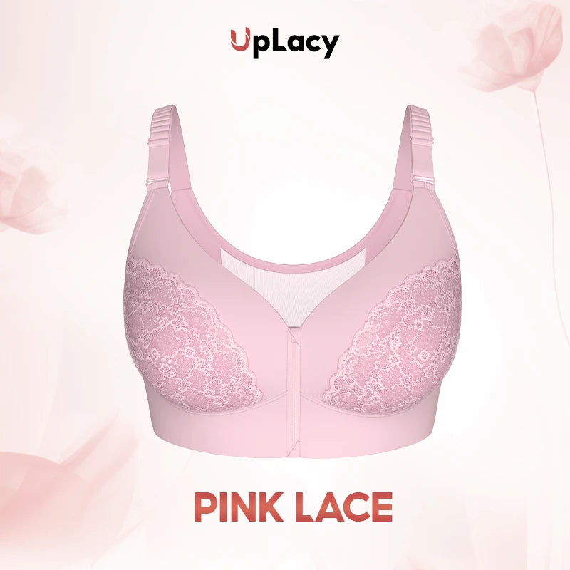 Comfortable bra with powerful support and front zip - MYSTERYBOXS
