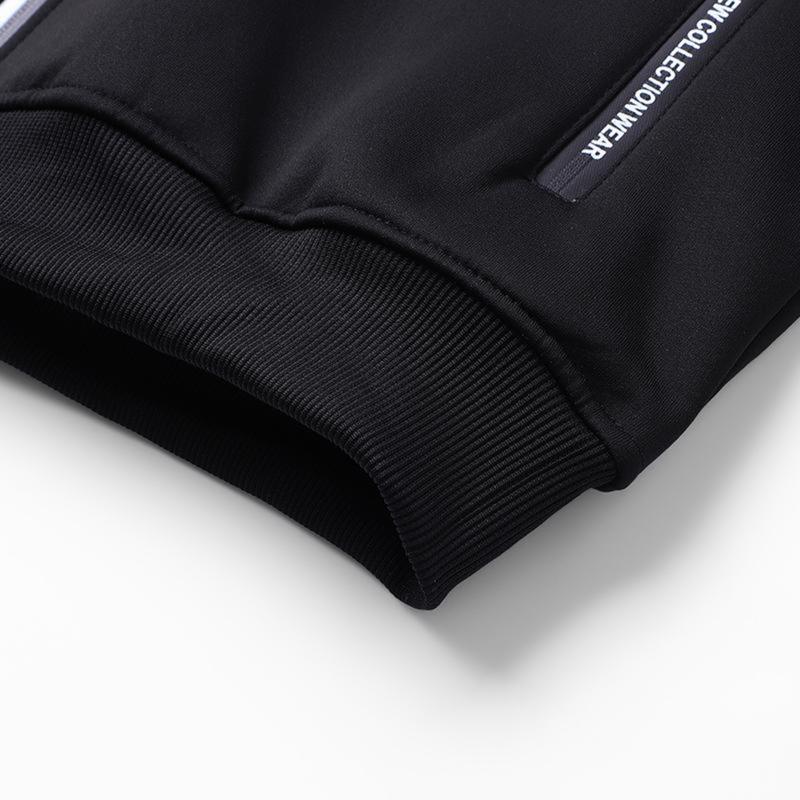 Winter men's casual plus plush thick hooded jacket jacket, warm and windproof Men's Fleece Lined Hooded Jacket - MYSTERYBOXS