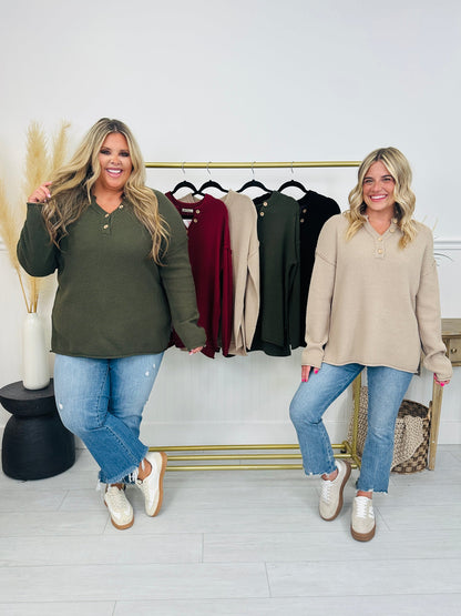 Reset Button Sweater- Multiple Colors! - MYSTERYBOXS