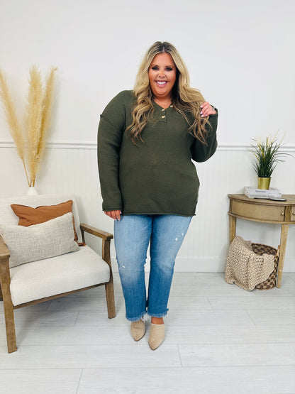 Reset Button Sweater- Multiple Colors! - MYSTERYBOXS