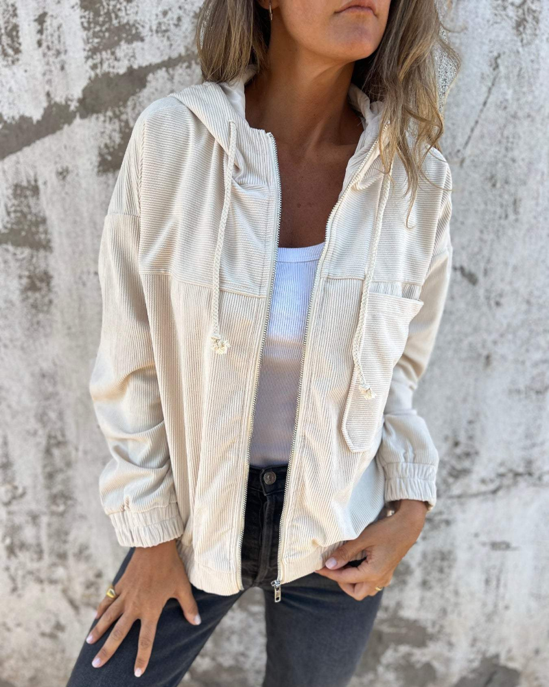 ISABELLA | ELEGANT CORDUROY JACKET - MYSTERYBOXS