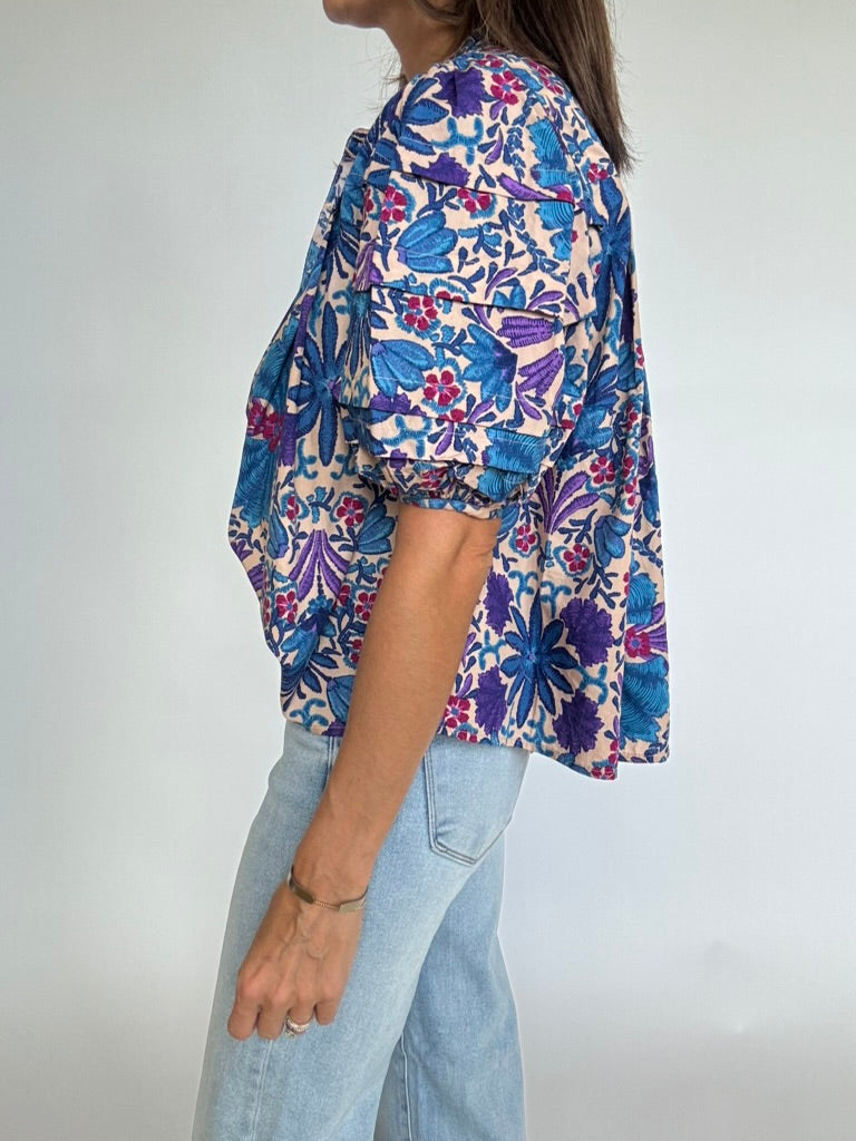 Colette™Printed Top - MYSTERYBOXS