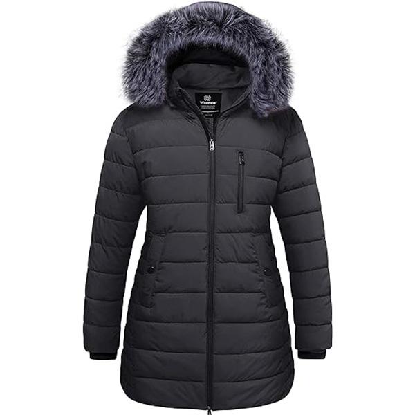 2026 NEW Women's Plus Size Winter Jacket Warm Long Puffer Coat Quilted Parka Jacket - MYSTERYBOXS