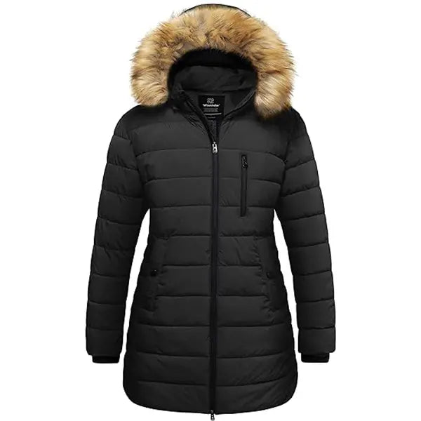 2026 NEW Women's Plus Size Winter Jacket Warm Long Puffer Coat Quilted Parka Jacket - MYSTERYBOXS