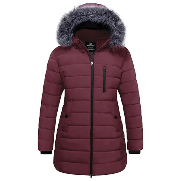 2026 NEW Women's Plus Size Winter Jacket Warm Long Puffer Coat Quilted Parka Jacket - MYSTERYBOXS