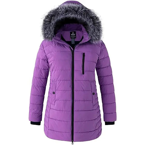2026 NEW Women's Plus Size Winter Jacket Warm Long Puffer Coat Quilted Parka Jacket - MYSTERYBOXS