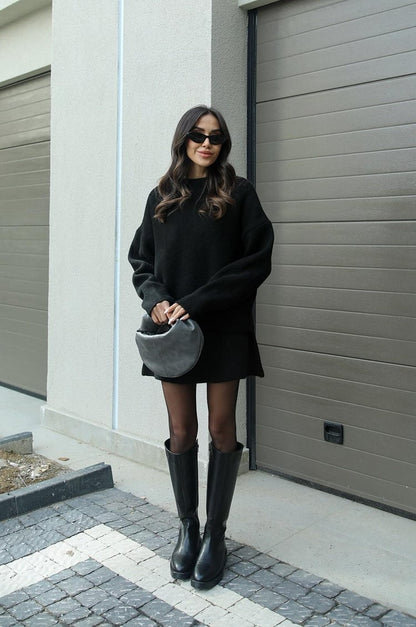 Violet Knit Set - MYSTERYBOXS