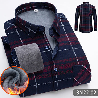 【bargains 49% discount】Warm men's shirts - Warmth and comfort - MYSTERYBOXS