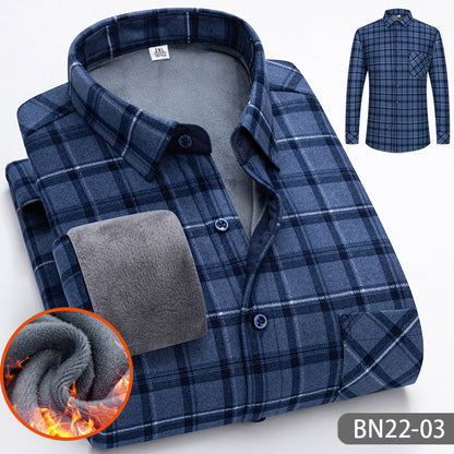 【bargains 49% discount】Warm men's shirts - Warmth and comfort - MYSTERYBOXS