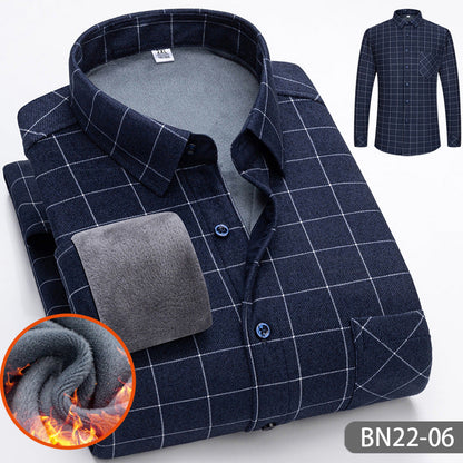 【bargains 49% discount】Warm men's shirts - Warmth and comfort - MYSTERYBOXS