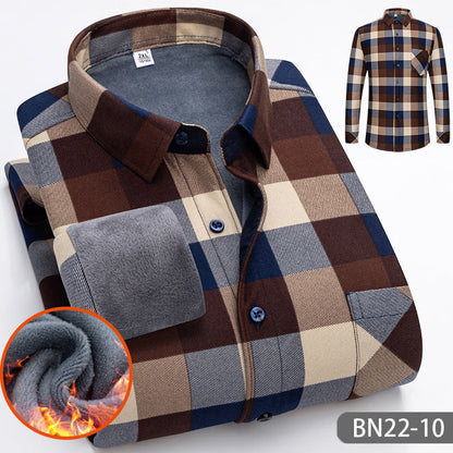 【bargains 49% discount】Warm men's shirts - Warmth and comfort - MYSTERYBOXS
