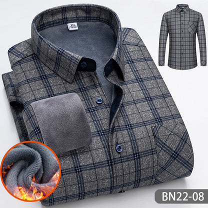 【bargains 49% discount】Warm men's shirts - Warmth and comfort - MYSTERYBOXS